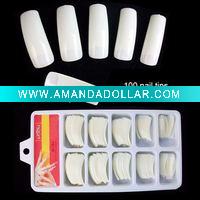Wholesale French False Acrylic Artificial Nail Art Tips White