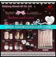 Wholesale art nail the fashionable nail art BS004(24PCS)