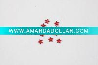 Wholesale colorful nail decoration acrylic rihnstone