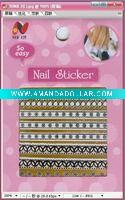 Wholesale nail art nail art 3DNA-2(L)