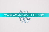 Wholesale colorful nail decoration acrylic rihnstone