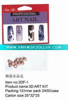 Wholesale art nail 3D art kit( flower)