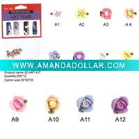 Wholesale nai art 3D art kit (flower)