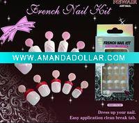 French Nail Kit / with twist off tabs