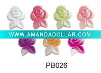 Wholesale nail decoration soft flowerPB026