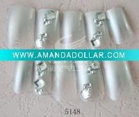 Wholesale Rhinestone DECORATED NAIL ART TIP/cute design