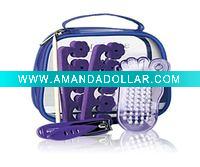 Wholesale Pedicure set with pvc zippered pouch