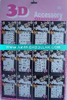 Wholesale 3D nail art sticker