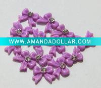 Wholesale different design nail decoration with different shape nail jewelry