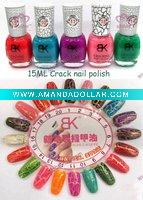Wholesale 2011 hotsale new oil-based crack nail polish-20 different colors