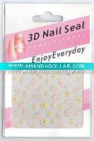 Wholesale fashion 3D nail Sticker