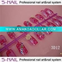 3D acrylic nails