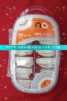 Wholesale nail tips in box,french nail tips,half cover nail tips