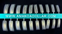 Wholesale nail tips in box,french nail tips,half cover nail tips