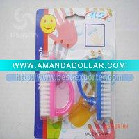 Wholesale New best selling plastic nail brush NO S019
