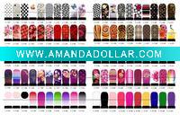 Wholesale Hot sell water-transfer nail stickers (new)