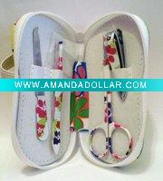 Wholesale flip flop MANICURE SET