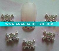 Wholesale new design nail art ,hot beauty nail drill stickers