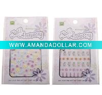 french nail sticker, 3d nail art sticker, nail sticker,