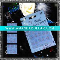 Wholesale 3D Glitter nail sticker