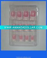 Full cover french nail pink