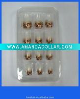 leopard beauty design press on nail art