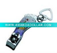 nail clippers set with toe-shaped