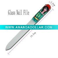 Wholesale Glass nail file with print