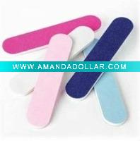 beauty color double nail art plastic file