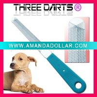 Wholesale Beautiful Colour Professional Pet Nail File With Soft Rubber Handle