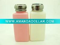 Wholesale 250ML pink and white pump bottles