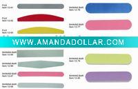 Wholesale nail file nail art product factory