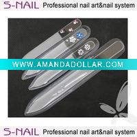 nail art glass nail file