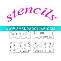 Wholesale Stencils for nail printing
