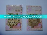 3D colour nail sticker