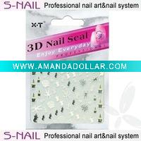 3D nail stiker