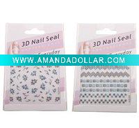3d nail sticker