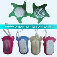 Wholesale plastic foot pumice brush