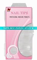 full clear nail tip
