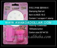 Stamping nail art(MJE-18-3)