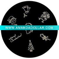NAIL STAMPING STAMP IMAGE PLATE NAIL ART M12