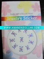 3d nail sticker
