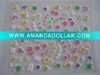 3D nail sticker