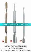metal cuticle pusher