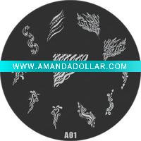 stamping nail art system