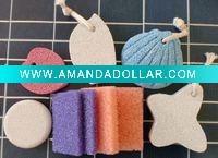 colorful pumice stone, pumice sponge