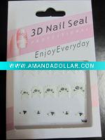 3d nail sticker