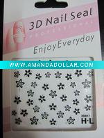 3d nail sticker