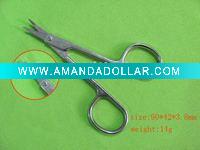 Wholesale cosmetic promotion gift,manicure beauty scissors eyebrow scissors