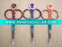 Wholesale beauty scissors of rose shape